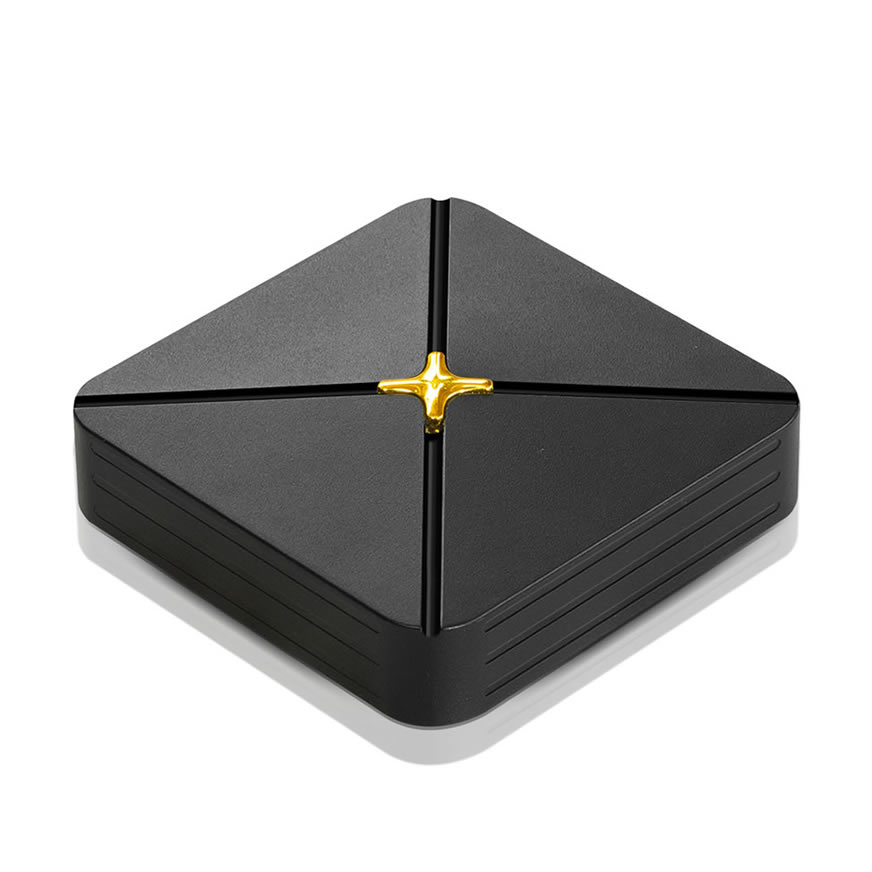 HLQ-Max – Hochauflösender 4K Smart TV Box | Schneller Quad-Core-Mediaplayer mit Netzwerkzugang