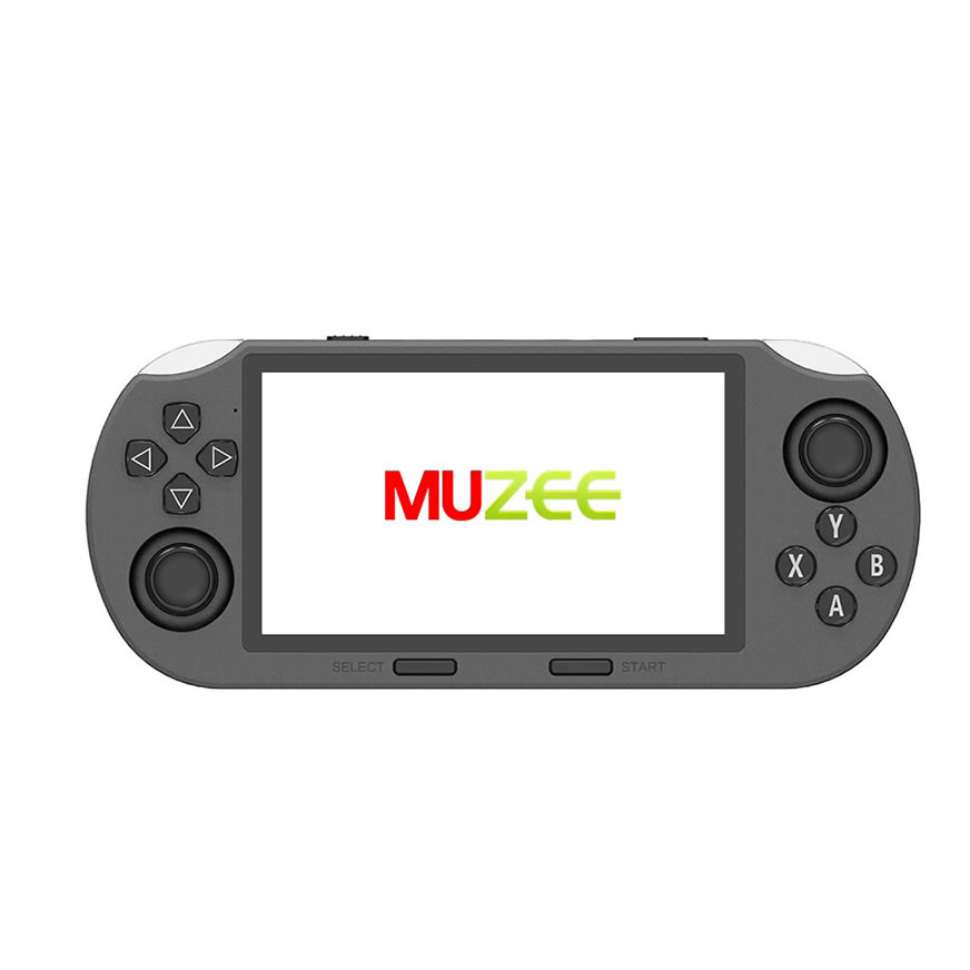 MUZEE-M1 4.5インチIPS大画面携帯ゲーム機 デュアルコア64GB 二人プレイ対応 多機能レトロゲーム機