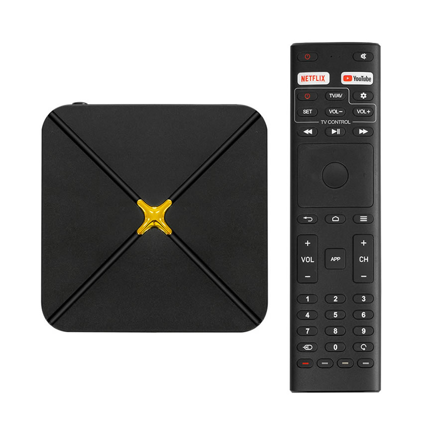 HLQ-Max 4K HDRスマートTVボックス｜クアッドコア高速ネットワークメディアプレーヤー